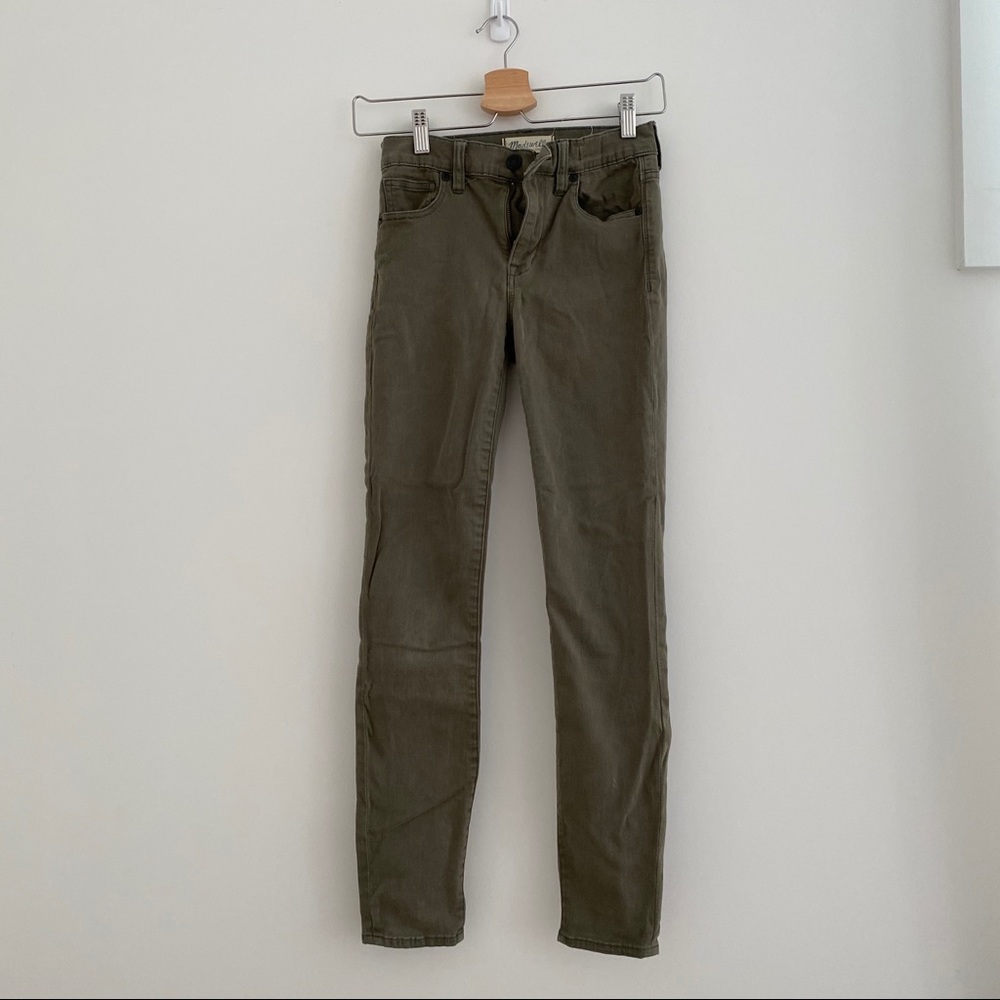 Madewell High Riser Skinny Jeans